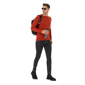 Pierre Cardin 50270179-VR031 Kiremit Erkek Kazak