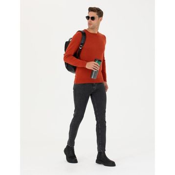 Pierre Cardin 50270179-VR031 Kiremit Erkek Kazak