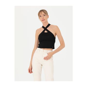 Pierre Cardin 50275774-VR046 Siyah Kadın Bluz