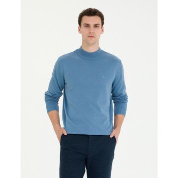Pierre Cardin 50276161-VR032 Koyu Mavi Erkek Kazak