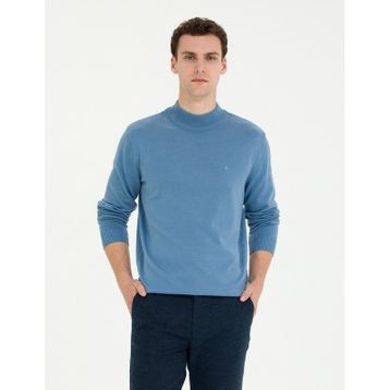 Pierre Cardin 50276161-VR032 Koyu Mavi Erkek Kazak