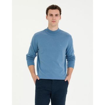 Pierre Cardin 50276161-VR032 Koyu Mavi Erkek Kazak