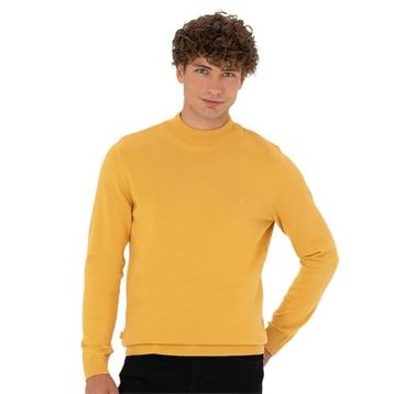 Pierre Cardin 50276161-VR072 Hardal Erkek Kazak