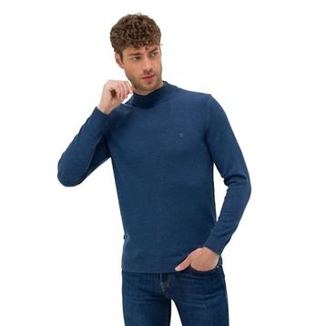 Pierre Cardin 50276161-VR155 İndigo Melanj Erkek Kazak