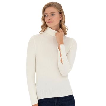 Pierre Cardin 50276230-VR019 Ekru Kadın Kazak