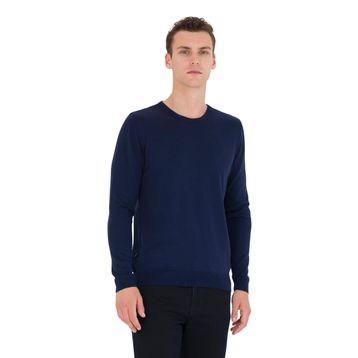 Pierre Cardin 50276349-VR059 Açık Lacivert Erkek Kazak
