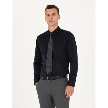 Pierre Cardin 50277764-VR046 Siyah Erkek Gömlek