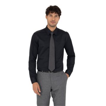 Pierre Cardin 50277778-VR046 Siyah Erkek Gömlek