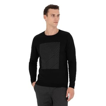 Pierre Cardin 50278080-VR046 Siyah Erkek Kazak