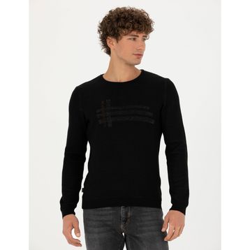 Pierre Cardin 50278091-VR046 Siyah Erkek Kazak