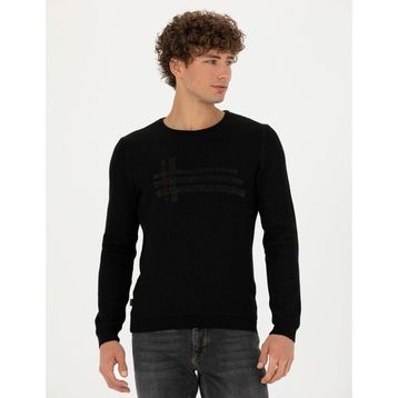 Pierre Cardin 50278091-VR046 Siyah Erkek Kazak