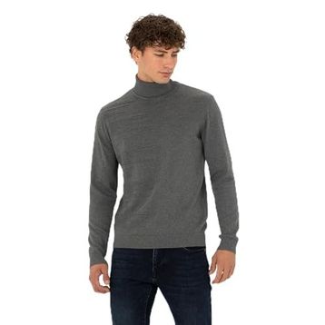 Pierre Cardin 50281831-VR086 Gri Melanj Erkek Kazak