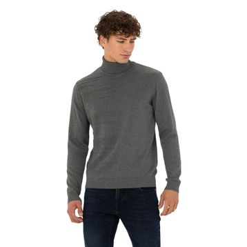 Pierre Cardin 50281831-VR086 Gri Melanj Erkek Kazak