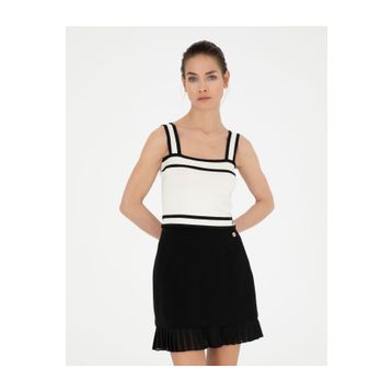 Pierre Cardin 50284233-VR013 Beyaz Kadın Kazak