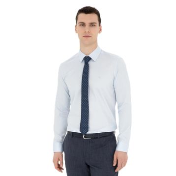 Pierre Cardin 50286102-VR003 Açık Mavi Erkek Gömlek