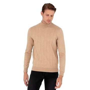 Pierre Cardin 50296414-VR011 Bej Erkek Kazak