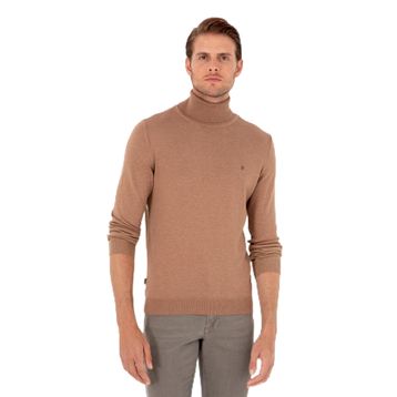 Pierre Cardin 50296602-VR122 Camel Melanj Erkek Kazak