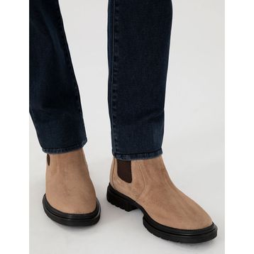 Pierre Cardin 50298492-VR052 Erkek Vizon Süet Deri Bot