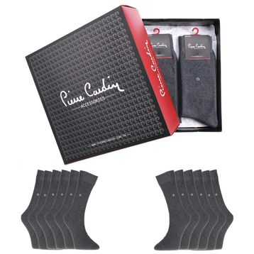 Pierre Cardin 503 Kışlık Termal Yünlü 12li Paket Gri Erkek Çorap