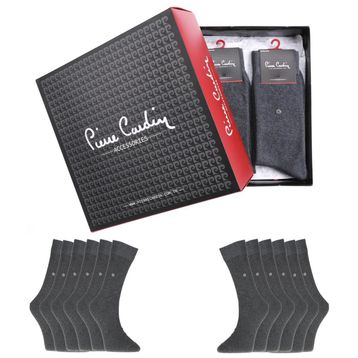 Pierre Cardin 503 Kışlık Termal Yünlü 12li Paket Gri Erkek Çorap
