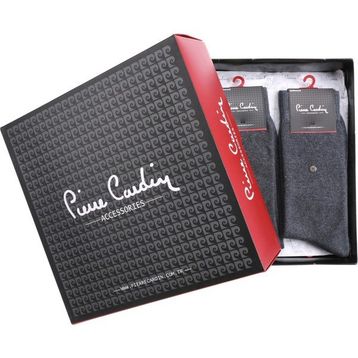 Pierre Cardin 503 Kışlık Termal Yünlü 12li Paket Gri Erkek Çorap