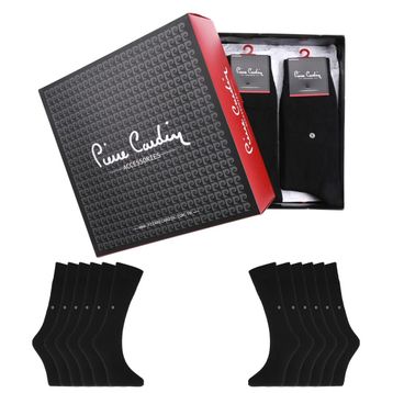 Pierre Cardin 503 Kışlık Termal Yünlü 12li Paket Siyah Erkek Çorap