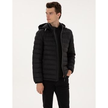 Pierre Cardin 50310193-VR046 Siyah Erkek Mont