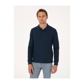 Pierre Cardin 50311678-VR033 Lacivert Erkek Sweatshirt