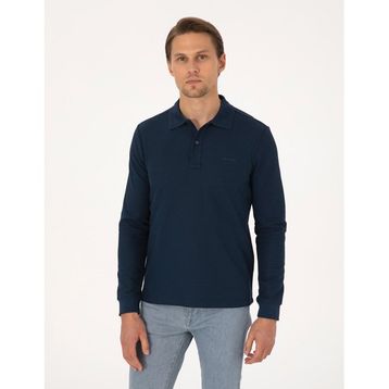 Pierre Cardin 50311678-VR033 Lacivert Erkek Sweatshirt
