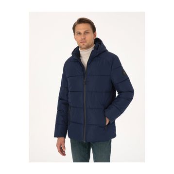 Pierre Cardin 50313923-VR033 Lacivert Erkek Mont