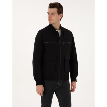 Pierre Cardin 50314099-VR046 Siyah Erkek Mont