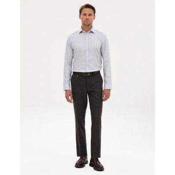 Pierre Cardin 50314543-VR029 Kahverengi Slim Fit Kumaş Erkek Pantolon
