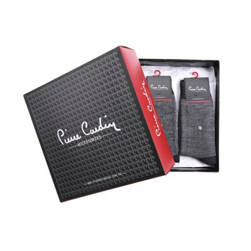 Pierre Cardin 504 Kışlık Termal Yünlü 12li Paket Antrasit Erkek Çorap