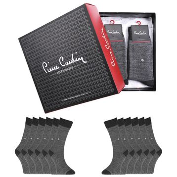 Pierre Cardin 504 Kışlık Termal Yünlü 12li Paket Antrasit Erkek Çorap