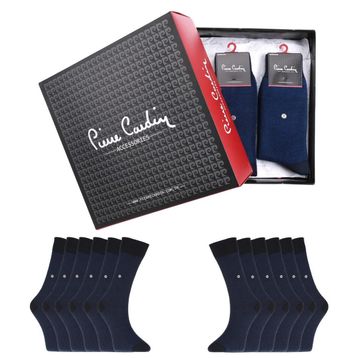 Pierre Cardin 504 Kışlık Termal Yünlü 12li Paket Lacivert Erkek Çorap