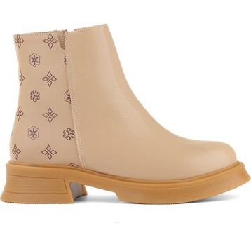 Pierre Cardin 54134 Bej Sıcak Astar Fermuarlı Kadın Bot