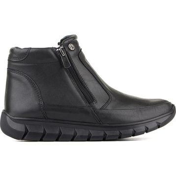 Pierre Cardin 54337 Siyah Hakiki Deri Fermuarlı Kadın Bot