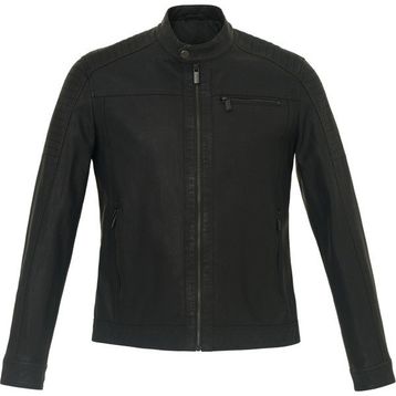 Pierre Cardin 56 Siyah Suni Deri Erkek Ceket
