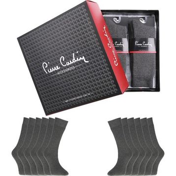 Pierre Cardin 575 Kışlık Termal Yünlü Havlu 12li Paket Gri Erkek Çorap