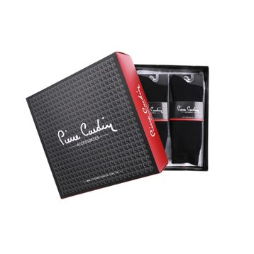 Pierre Cardin 575 Kışlık Termal Yünlü Havlu 12li Paket Siyah Erkek Çorap