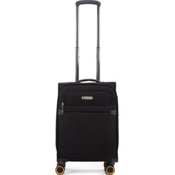 Pierre Cardin 6000SX Siyah Kumaş Kabin Boy Valiz