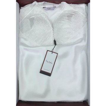Pierre Cardin 6335 Ekru 6'lı Midi Gecelik Sabahlık Set