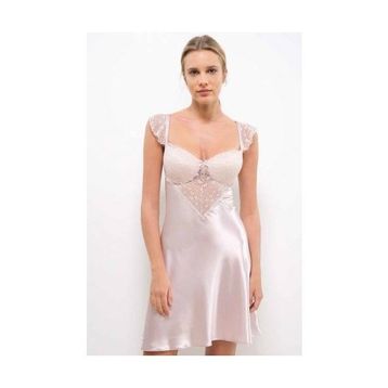 Pierre Cardin 635 Pudra Askılı Kısa Gecelik
