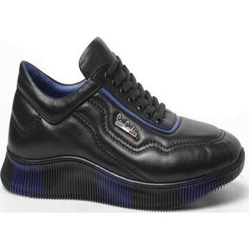 Pierre Cardin 649405 Siyah Mavi Erkek Spor Ayakkabı