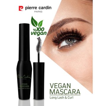 Pierre Cardin 7 ml Vegan Long Lash & Volume Black Mascara