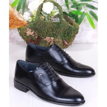 Pierre Cardin 7018 Siyah Açma Erkek Klasik Ayakkabı