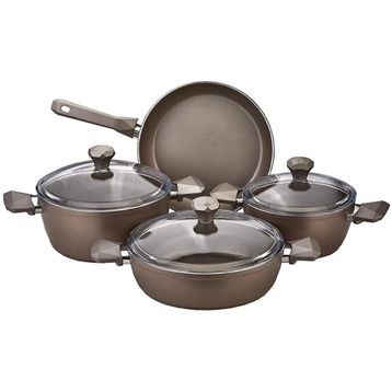 Pierre Cardin 71250351 Bakır 7 Parça Graniks Tencere Seti
