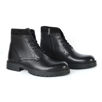 Pierre Cardin 77658 Siyah Deri Erkek Bot