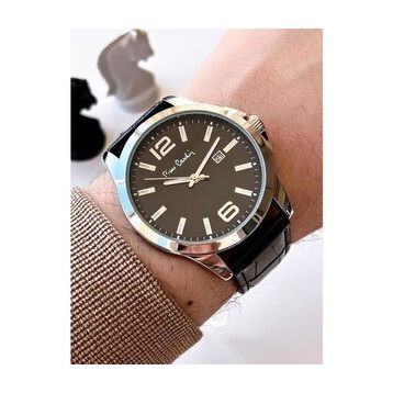 Pierre Cardin 800411F08SY Deri Kordon Erkek Kol Saati