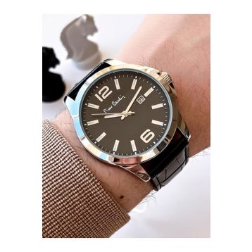 Pierre Cardin 800411F08SY Deri Kordon Erkek Kol Saati